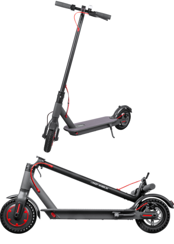 Hulajnoga elektryczna składana 20km/h czarna Rebel Fast Wheels Pro  - aranżacja