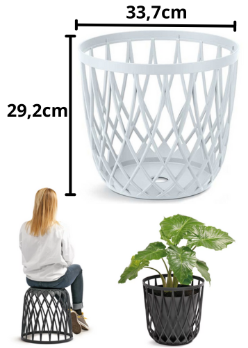 wielofunkcyjny kosz Uniqubo - wymiary