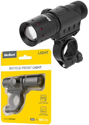 lampka rowerowa przednia Rebel URZ0900