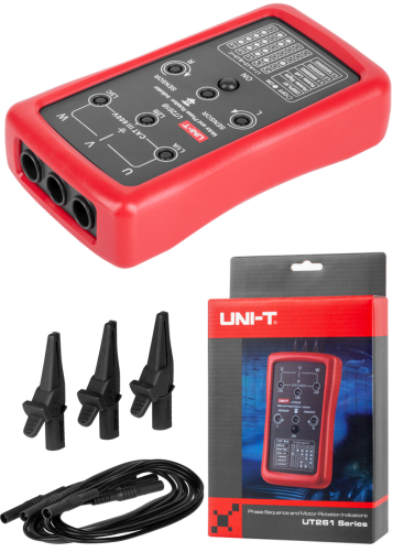 
miernik kolejności faz - aranżacja