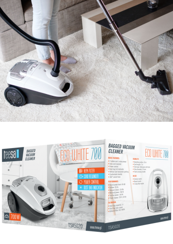 
odkurzacz workowyTeesa - aranżacja użycia