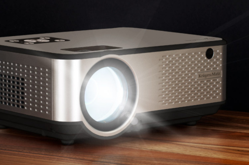 Projektor LED Wi-Fi 50-120 cali z pilotem Kruger&Matz V-LED50 - prezentacja produktu