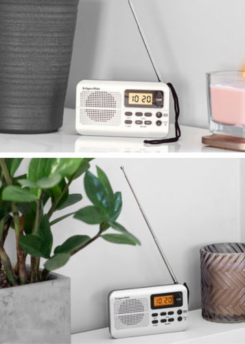 aranżacja małego radia przenośnego kruger matz