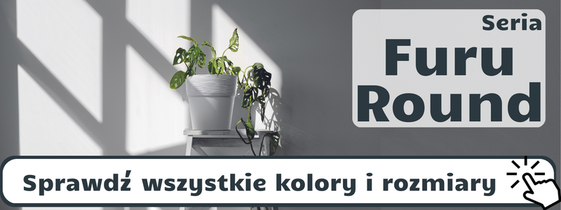 odnosnik do serii doniczek okraglych prosperplast furu round