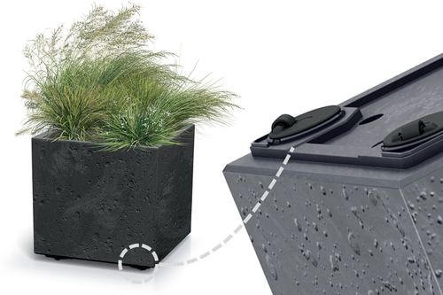 zalety kwadratowego kwietnika dużej donicy Sierra