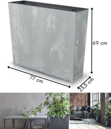 donica prostokatna prosperplast urbi case beton effect t szara wymiary