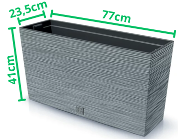 wymiary donicy prosperplast furu case middle