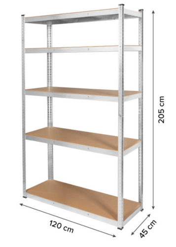 wymiary regału magazynowego