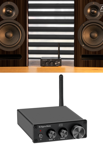 wzmacniacz Kruger&Matz wygląd