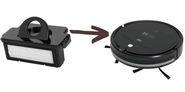 zbiornik kurzu  do robota sprzątającego teesa