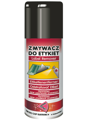 aranżacja zmywacza do etykiet