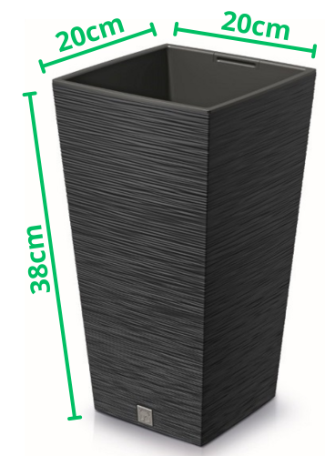 doniczka na kwiaty wysoka wymiary