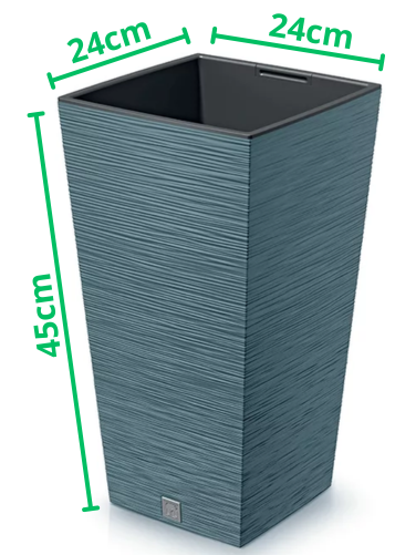 doniczka na kwiaty wysoka wymiary
