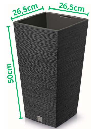 donica na kwiaty wysoka wymiary