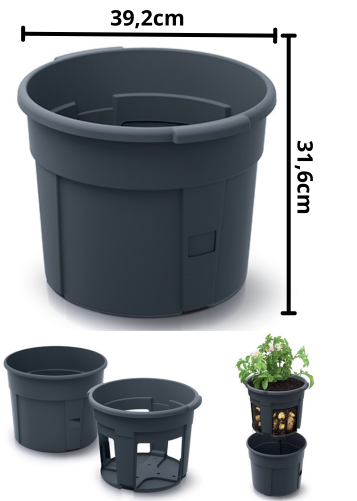 doniczka do ziemniaków wymiary