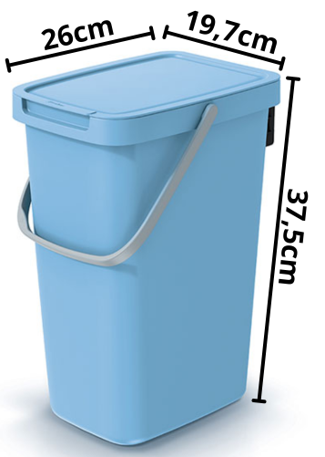 kosz na odpady - wymiary