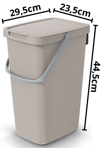 kosz na odpady - wymiary
