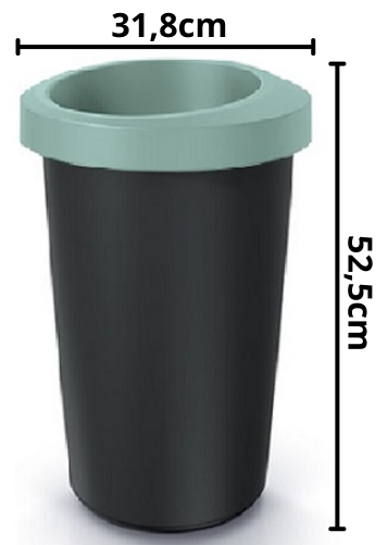 pojemnik na smieci keden compacta r drop - wymiary
