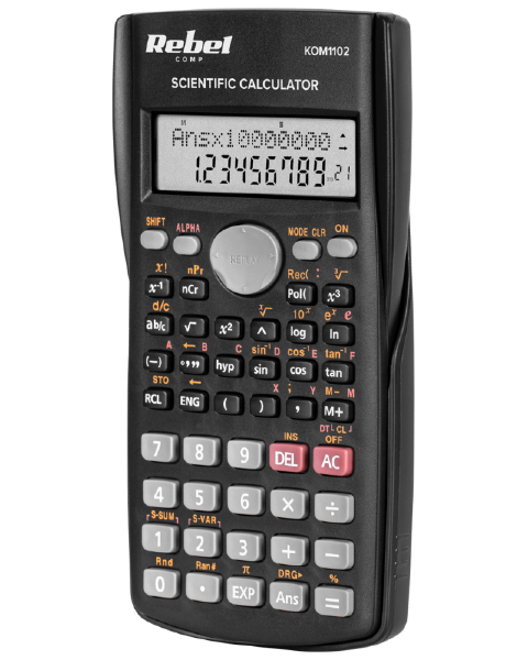 Calculatrice Scientifique Rebell SC 2080S - 417 Fonctions - Affichage Naturel - Pour Étudiants